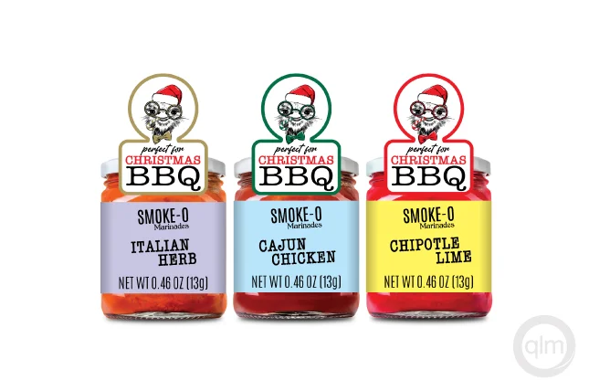 pop-up labels seasonal sales