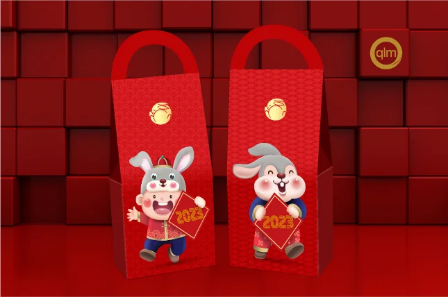 2023 new year label & packaging