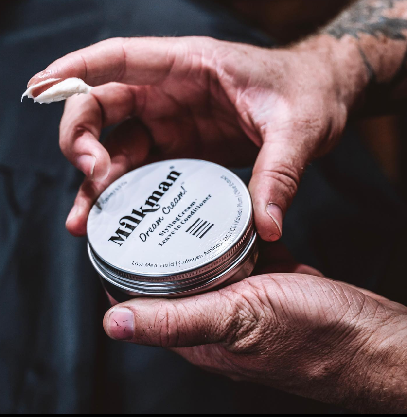 Milkman Grooming labels