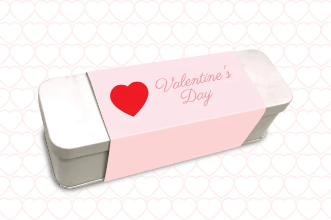 Valentine's day packaging