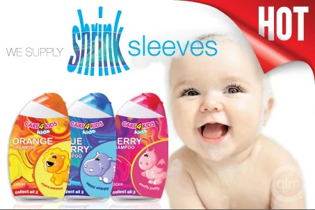 shampoo shrink sleeves