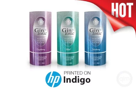 Gin tonic shrink sleeves