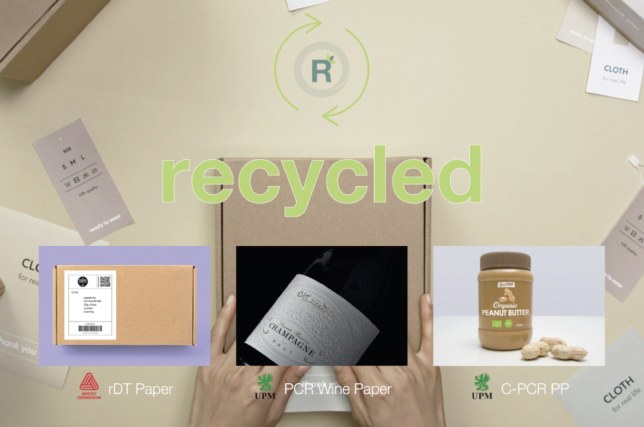 attainable sustainable labels and packaging