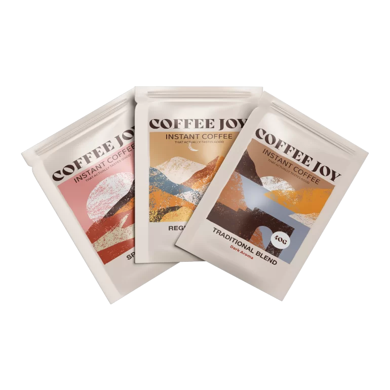 Instant coffee bags