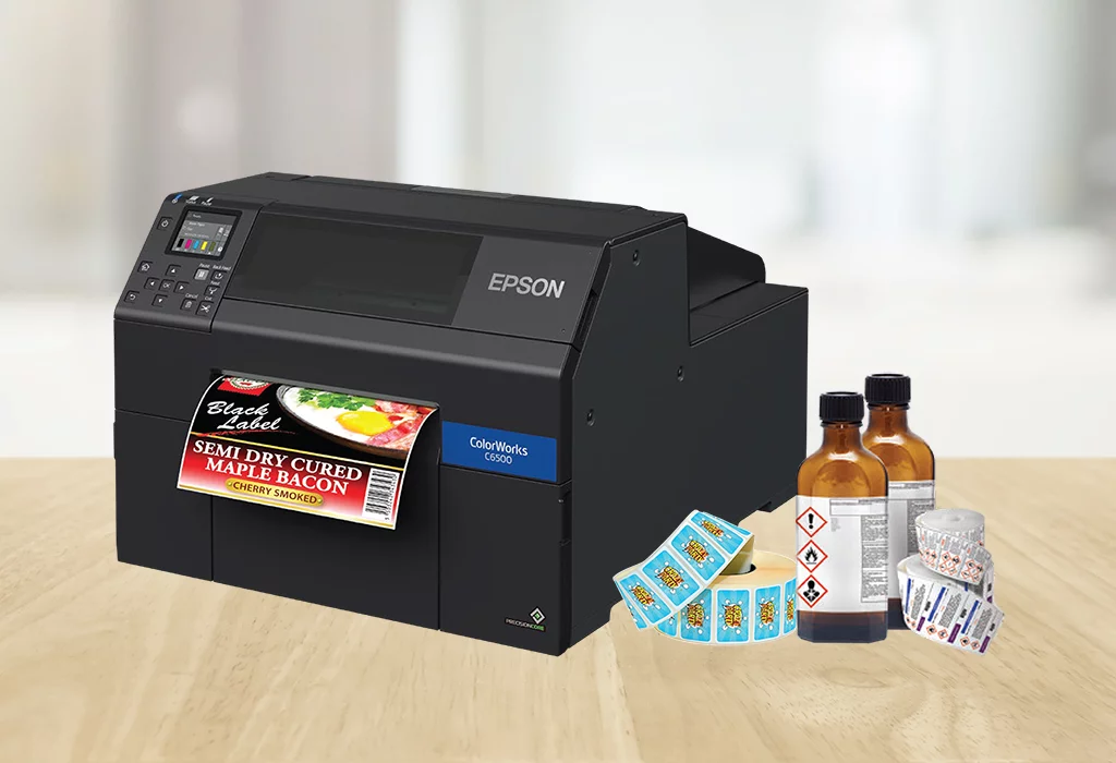Colour label printers