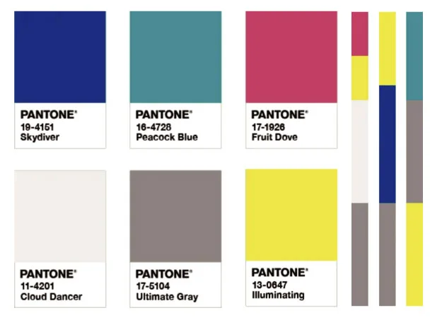 color palette of colour of the year 2021