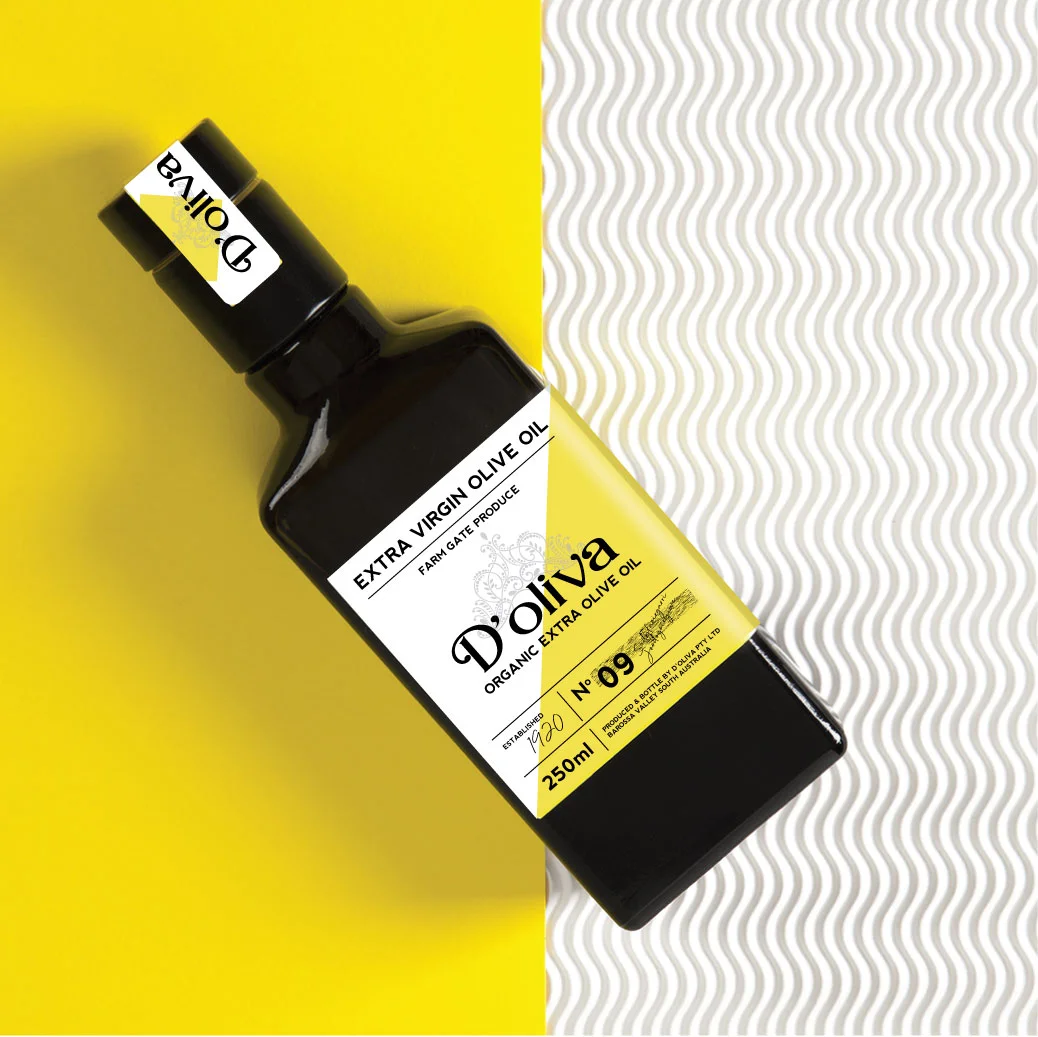 doliva virgin oil label