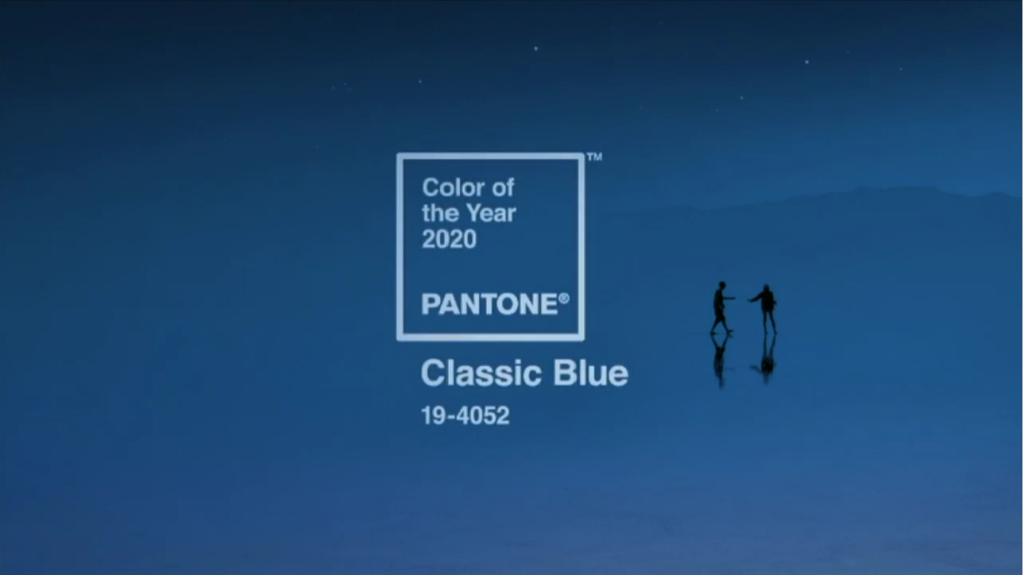 pantone of the year 2024: classic blue