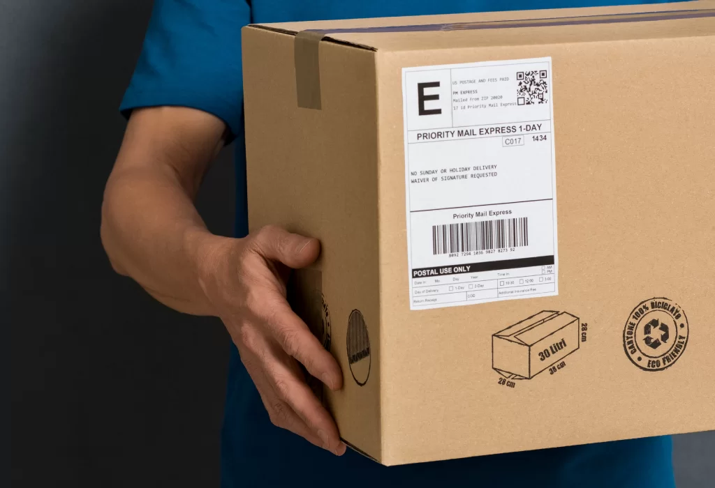 SSCC application in warehouse transport logistics