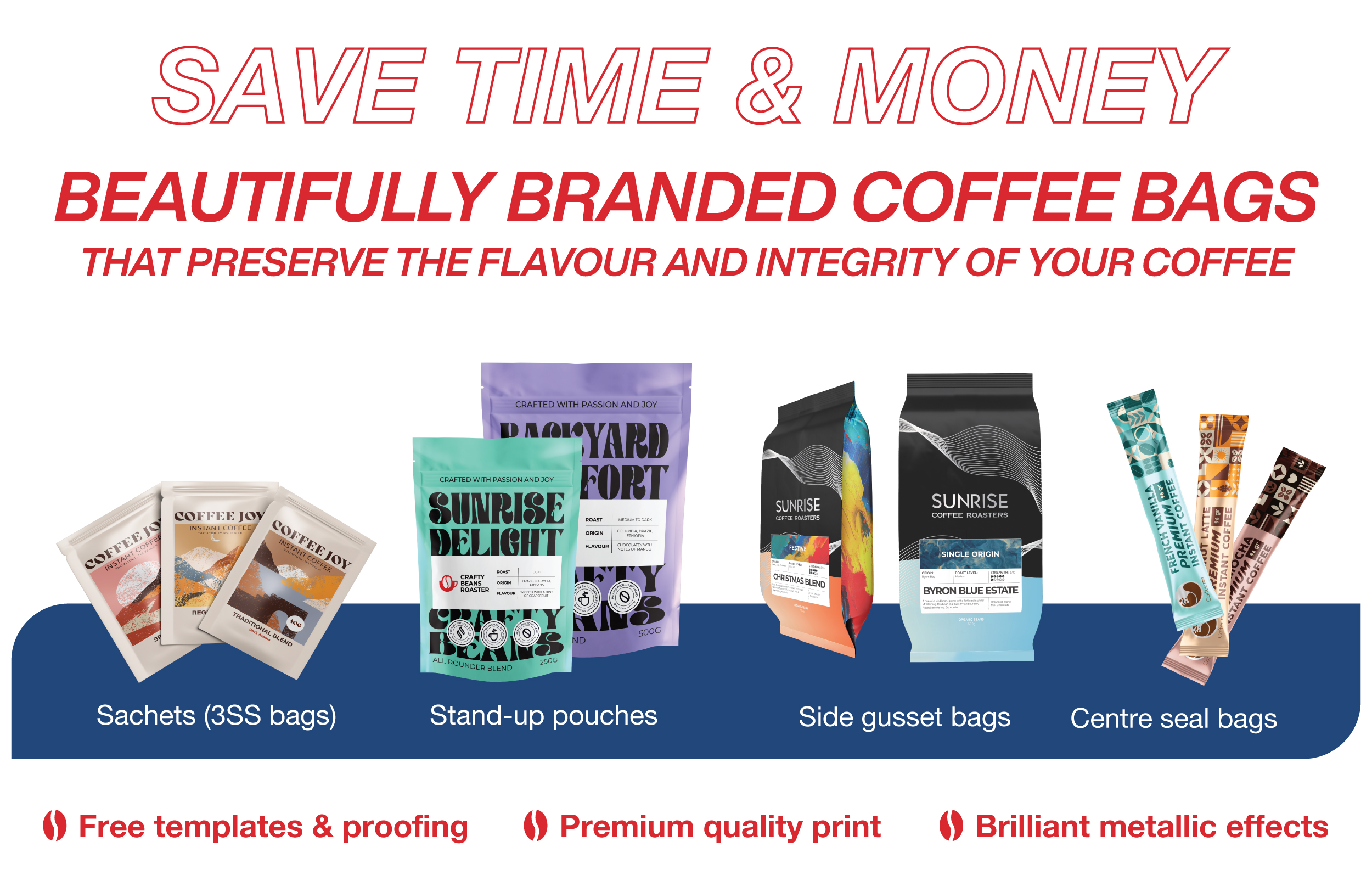 coffee bags by QLM Group