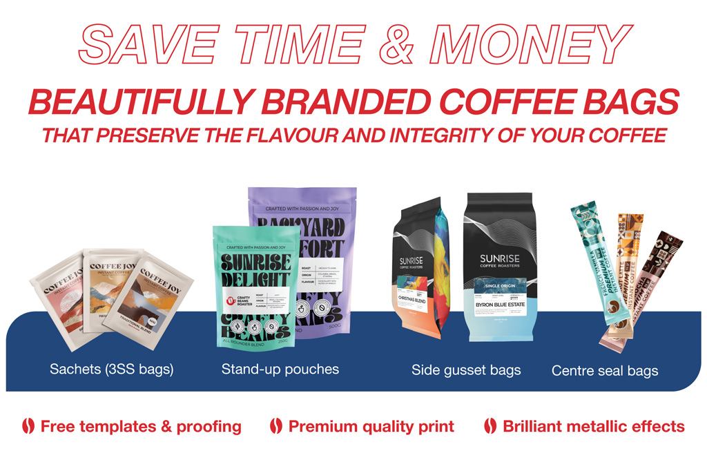 coffee bags from QLM Group