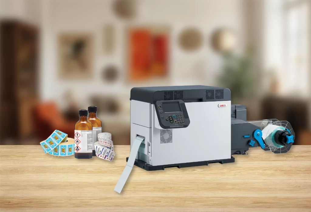 durable label printer for house hold chemicals