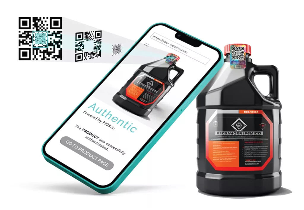 Tem chống hàng giả - QR Code 2 lớp bảo mật - QLM Vietnam