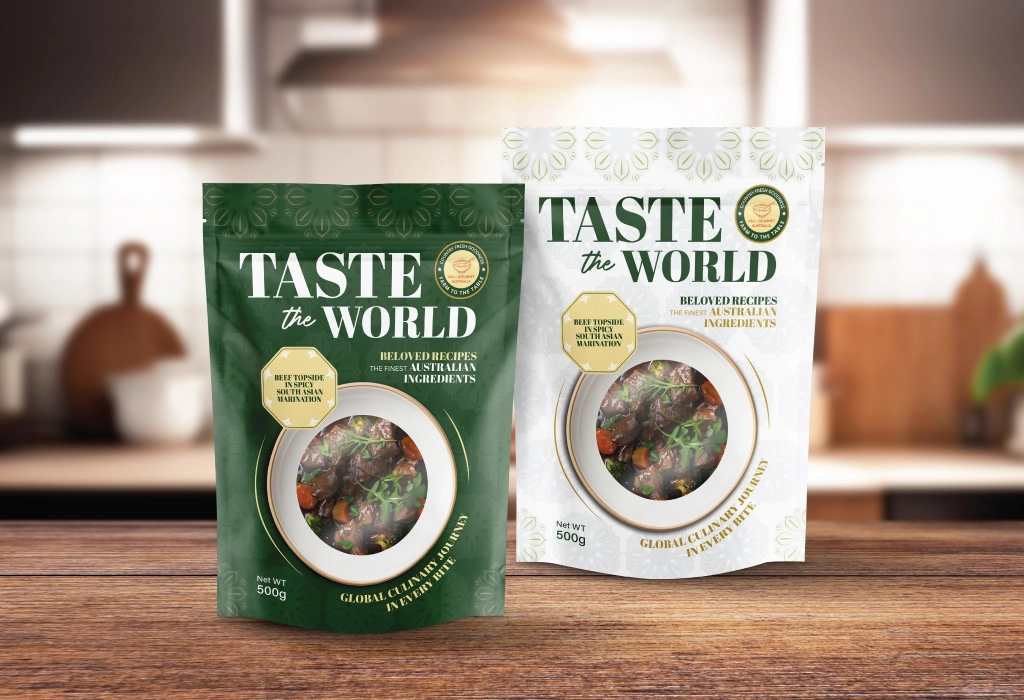 Stand Up Pouches For Food & Ready-to-Eat Meals