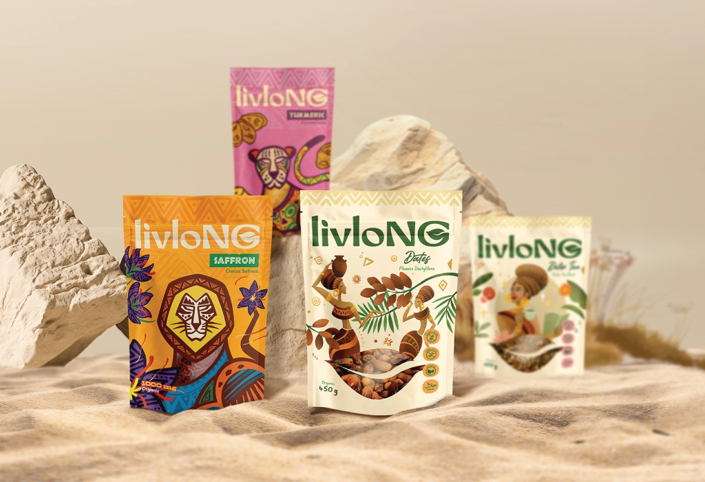 Stand Up Pouches for Herbal Tea