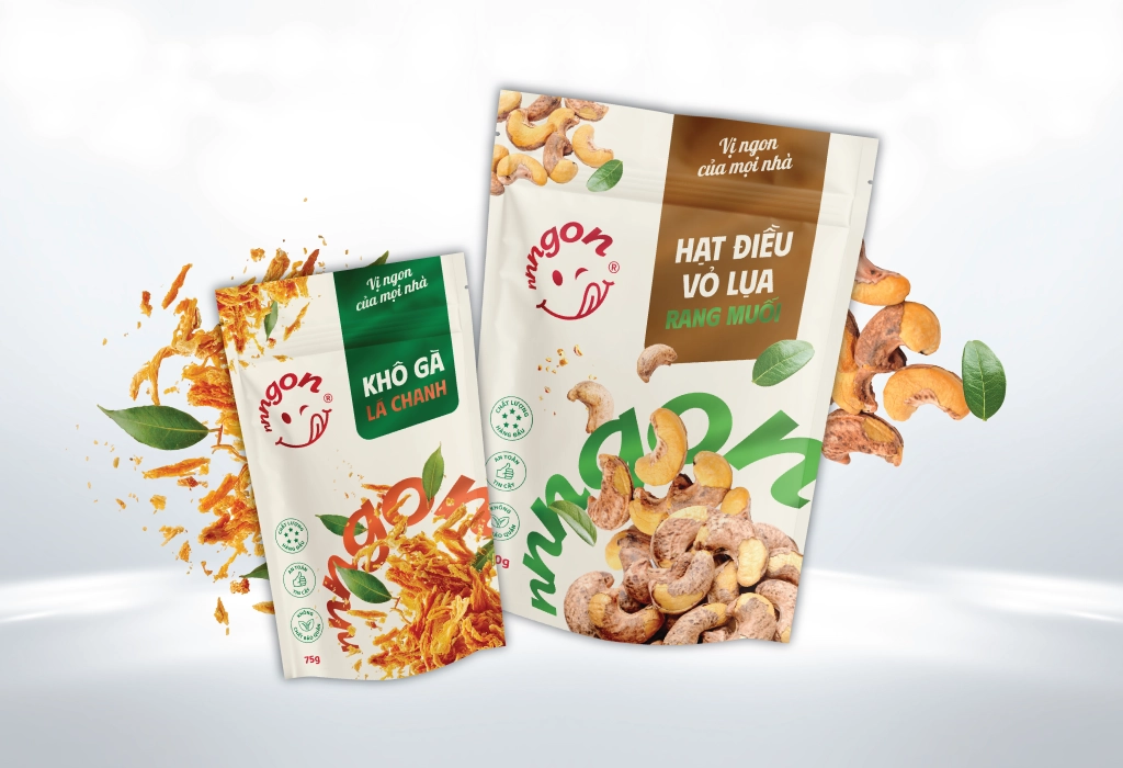 Túi zip cao cấp cho hạt và đồ ăn vặt