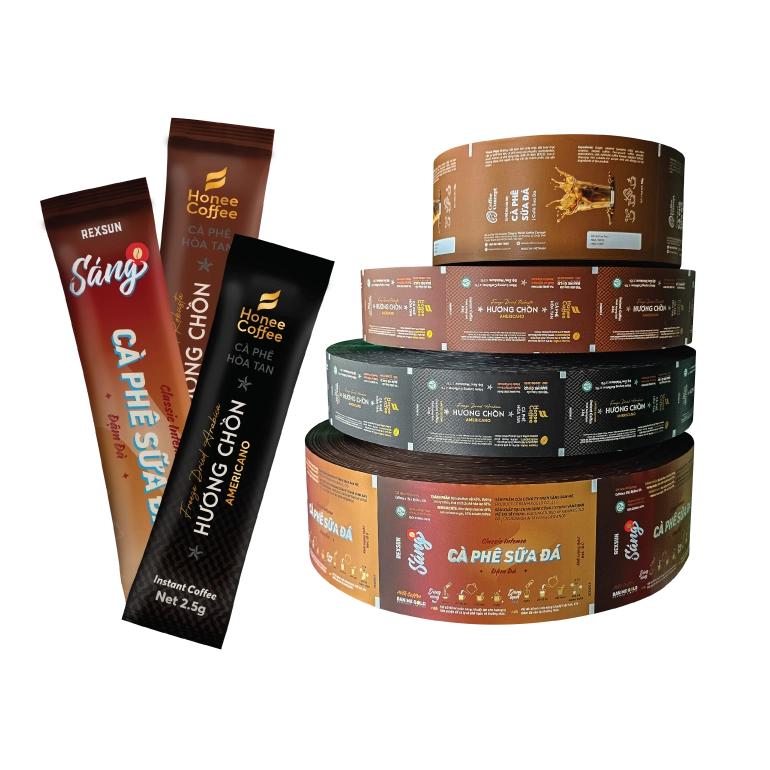 Bao bì cuộn in sẵn