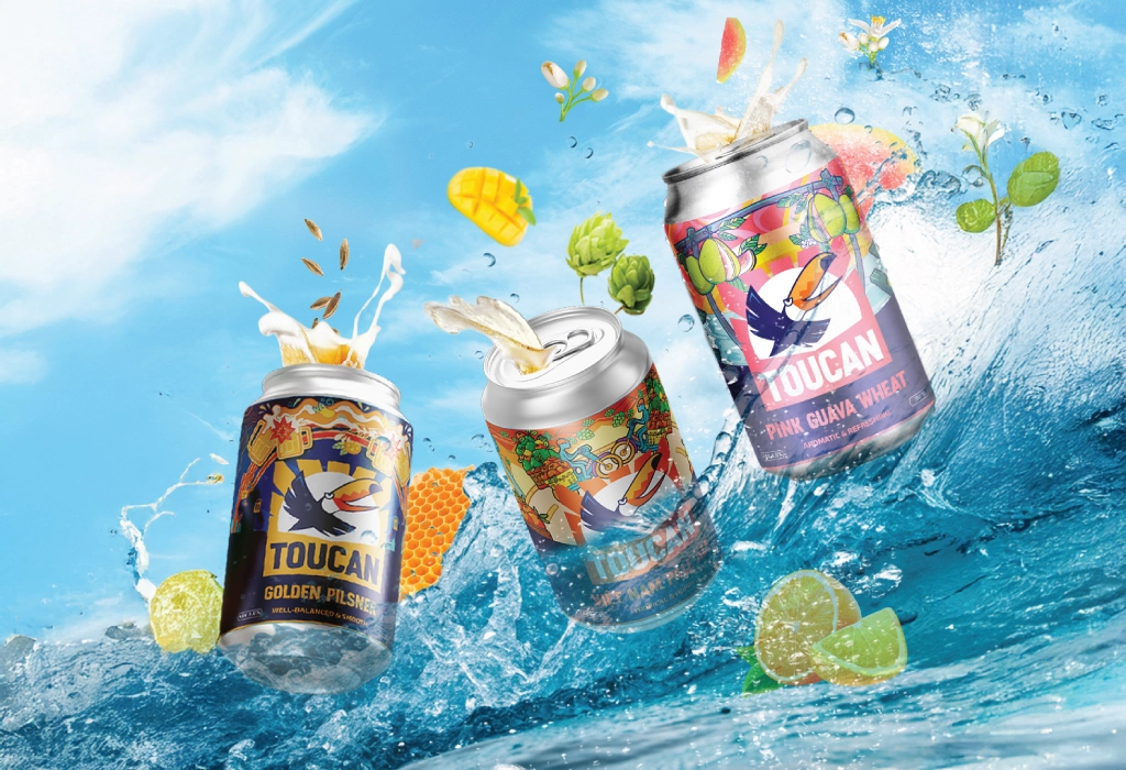 Nhãn Bia Thủ Công - Toucan - Craft beer labels